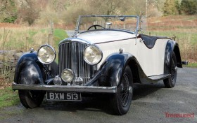 1935 Bentley 3 1/2 litre Cutaway Door VDP Style Tourer Classic Cars for sale