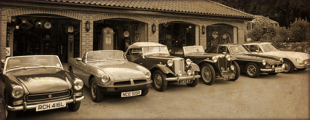 The Vintage Petrol Pump Garage