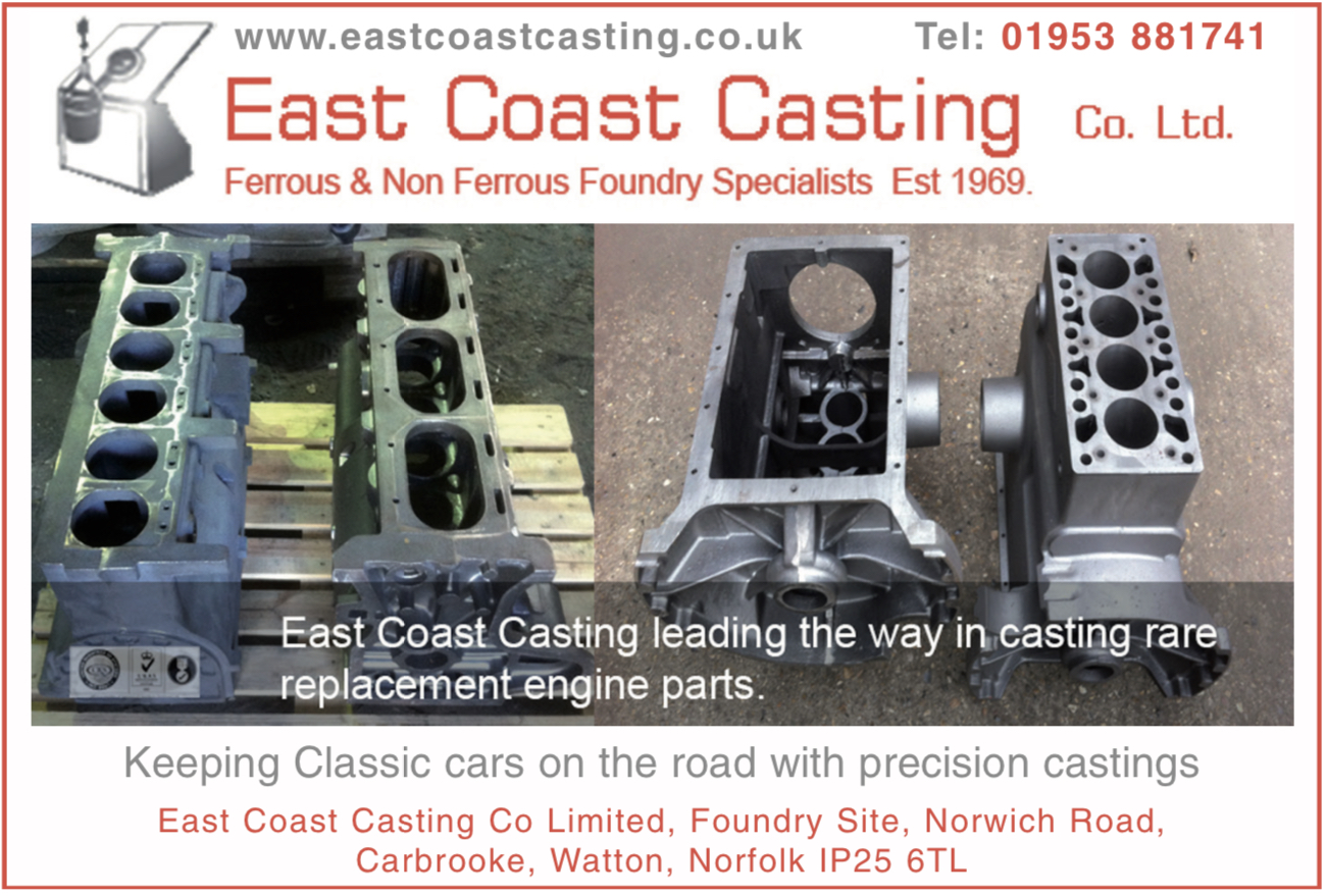 East Coast Casting - Casting rare precision replacement engine parts