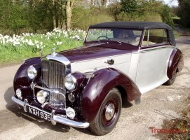 1949 Bentley Mk VI Park Ward Drophead Classic Cars for sale
